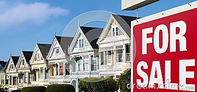 Row houses for sale in San Francisco