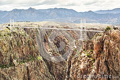 Suspension bridge canon city colorado