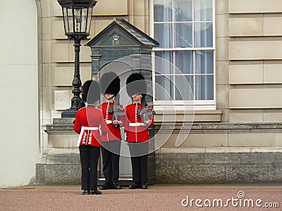 Royal guard at Buckingham Palace