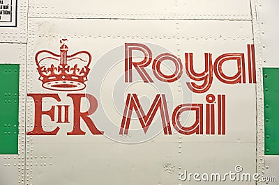 Royal Mail logo.