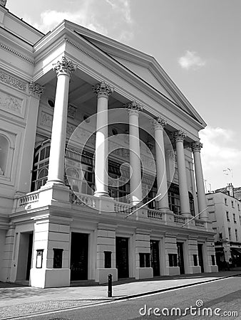 The Royal Opera House (monochrome)