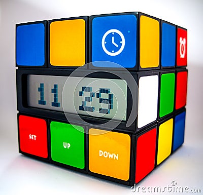 Rubiks Cube Clock