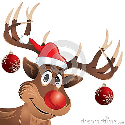 Rudolph The Reindeer Red Nose With Christm