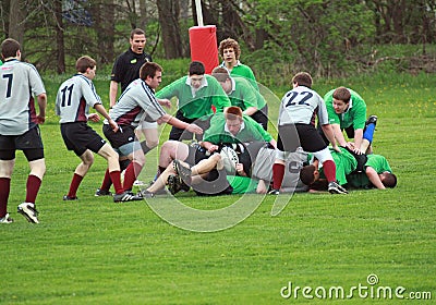 Rugby in Action