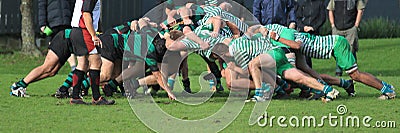 Rugby Football - the scrum