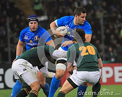 Rugby match Italy vs South Africa - Josh Sole