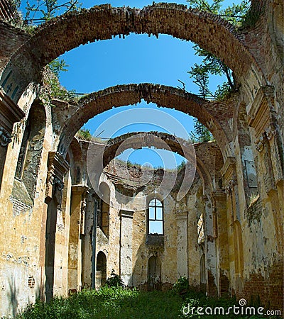 The ruined church