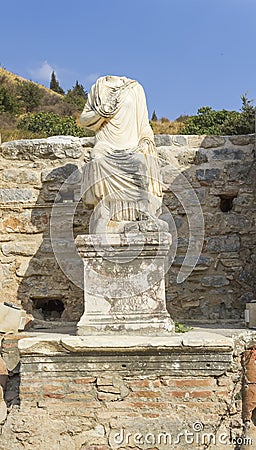 Ruins of the ancient Greek city Ephesus