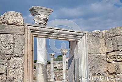 Ruins of ancient Greek colony Khersones