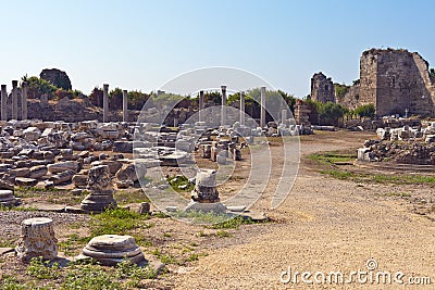 Ruins of ancient Greek theater