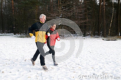 Running In The Snow 10