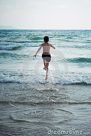 Running on the waves