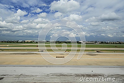 Runway of Donmuang Airport