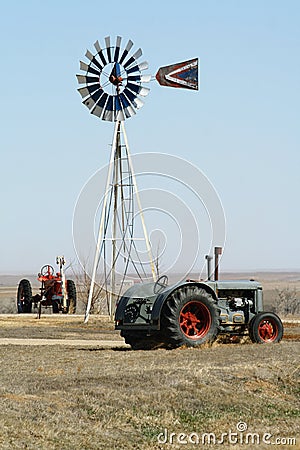 Rural Farm Scene