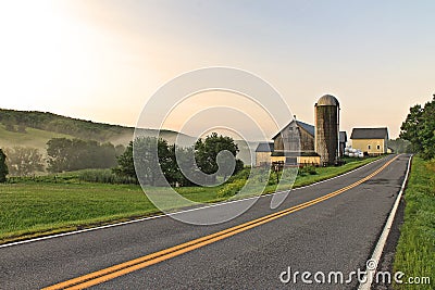 Rural New York Farm