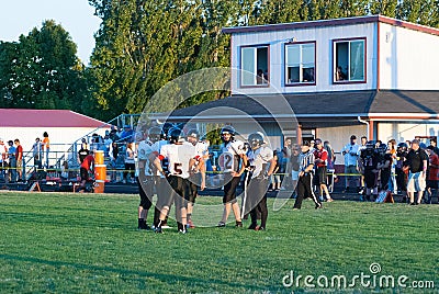 Rural Oregon high school football team.