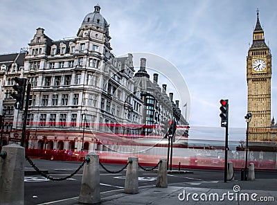 Rush Hour in Parliament Square