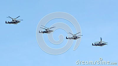 Russian army military jets during military parade