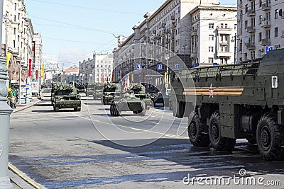 Russian army parade