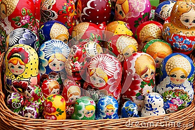 Russian doll Matryoshka family