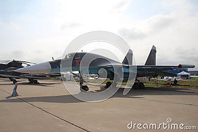 Russian fighter-bomber SU-34