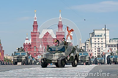 Russian high mobility multipurpose military vehicle Tigr