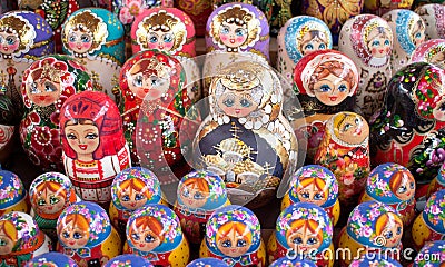 Russian matroska dolls