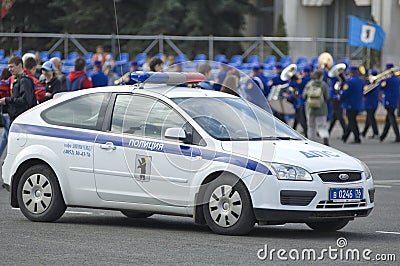 Russian police car