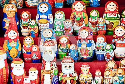 Russian wooden dolls