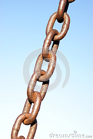 Rusted Chain Link