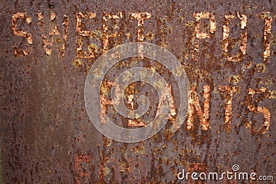 Rusted Metal Background