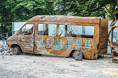 Rusty bus