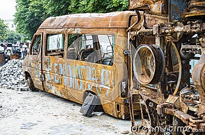 Rusty bus