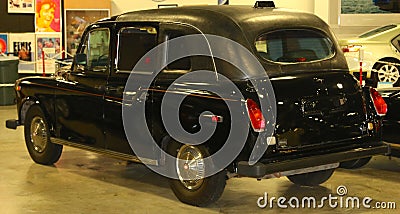 1950 s Model Black Antique Taxi Cab