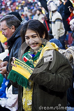 SA Soccer Fans Bundled Up & Brave the Cold