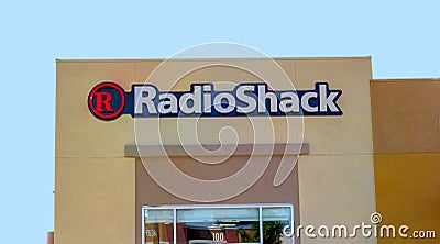 SACRAMENTO, USA - SEPTEMBER 13: Radioshack store on September 13