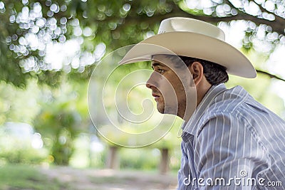Sad cowboy