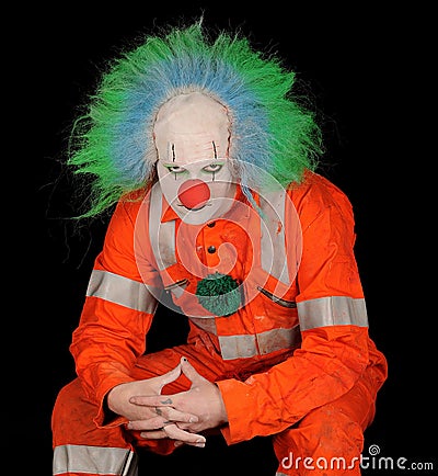 Sad Evil Clown