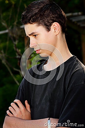 sad-teen-boy-side-profile-handsome-young