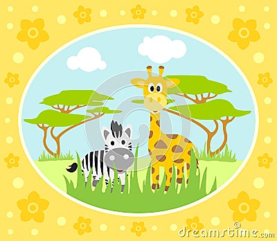 Safari Cartoon