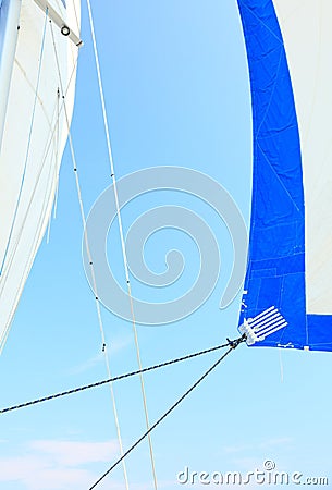 Sail and the sea sport
