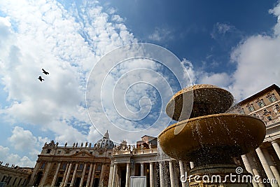 Saint Peters Square. Vatican City