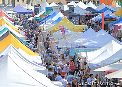 Salamanca Market Hobart Australia