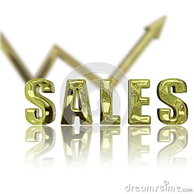Sales Up & Up Royalty Free Stock Photos - Image: 1051938