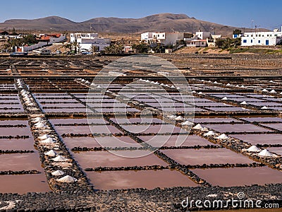 Salt Pans in Fuerteventura, Canary Islands