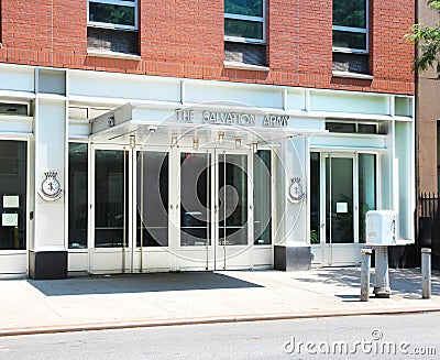 The Salvation Army Building In NY.