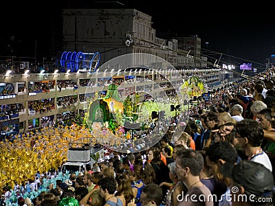 Sambodrome at Rio Carnival.