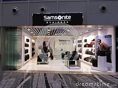 Samsonite business brand retail boutique outlet