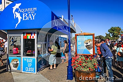 San Francisco Aquarium of the Bay Ticket Booth