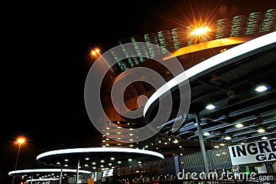 San Siro football stadium in Milan, Italy